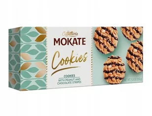 ﻿Ciastka z orzechami arachidowymi, czekoladą Mokate - Ciastka - miniaturka - grafika 1