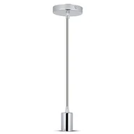Lampy sufitowe - V-TAC V-TAC lampa wisząca VT-7338 E27 Max 60W szara SKU 3786 - miniaturka - grafika 1