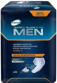 Wkładki higieniczne - TENA MEN SUPER level 3 Wkłady anatomiczne dla mężczyzn 20 szt. - miniaturka - grafika 1