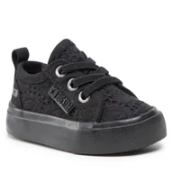 Trampki damskie - Big Star Tenisówki JJ374019 Black - miniaturka - grafika 1