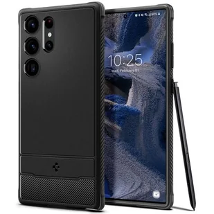 Spigen Etui Rugged Armor do Samsung Galaxy S23 Ultra Czarny - Etui i futerały do telefonów - miniaturka - grafika 1
