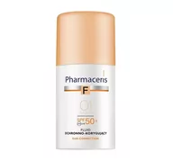 Podkłady do twarzy - Pharmaceris Pharmaceris F fluid ochronno korygujący z ochroną spf 50+ IVORY 01 30 ml - miniaturka - grafika 1