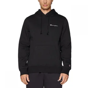 Champion bluza męska z kapturem Hooded Sweatshirt 221790.KK001 L czarny - Bluzy męskie - miniaturka - grafika 1