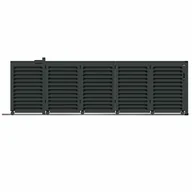 Bramy garażowe - Brama przesuwna Kreta 4x1,5 m lewa automat Polbram - miniaturka - grafika 1