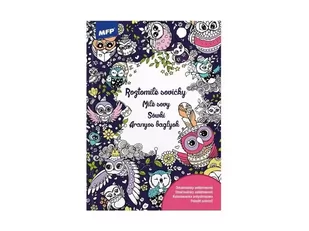 Kolorowanka antystresowa Sowy - MFP - Poradniki hobbystyczne - miniaturka - grafika 1