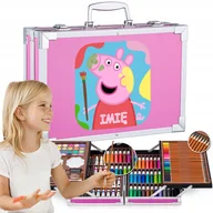 Masy plastyczne - ZESTAW ARTYSTYCZNY DO MALOWANIA IMIĘ ŚWINKA PEPPA PREZENT MIKOŁAJ ŚWIĘTA - miniaturka - grafika 1