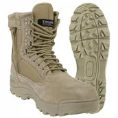 Buty trekkingowe męskie - Buty Taktyczne Wojskowe Ochrona Brandit Trekkingowe z Zamkiem Coyote 44 - miniaturka - grafika 1