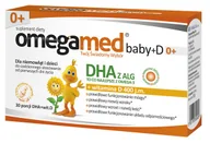 Witaminy i minerały - Omegamed baby + D Dha z Alg 30 kaspułek - miniaturka - grafika 1