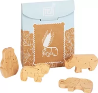 Zabawy w naśladowanie dorosłych - Drewniane ciastka zwierzątka Fresh Small Foot - miniaturka - grafika 1