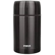 Akcesoria do oczyszczaczy i nawilżaczy powietrza - Termos obiadowy NOVEEN TB955 Black Transparent 800 ml - miniaturka - grafika 1
