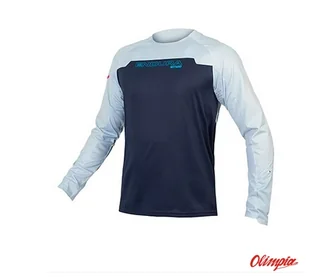 Koszulka Endura MT500 Burner L/S atramentowa - Koszulki rowerowe - miniaturka - grafika 1