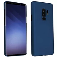 Etui i futerały do telefonów - Pokrowiec Do Samsung Galaxy S9 PLUS Etui w METAL NIEBIESKI Hard Case Cover Obudowa Ochronny Cadorabo - miniaturka - grafika 1