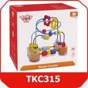 Zabawki interaktywne dla dzieci - Smily Przekładanka z przyssawkami TKC315 - miniaturka - grafika 1
