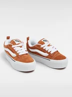 Trampki damskie - Vans Skórzane sneakersy "Knu Stack" w kolorze musztardowym - miniaturka - grafika 1