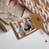 Breloki - Brelok do kluczy ze zdjęciami dla babci i dziadka - Mini album - miniaturka - grafika 1
