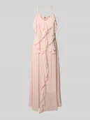 Sukienki - Długa sukienka z falbanami model ‘CAMILLE’ - miniaturka - grafika 1