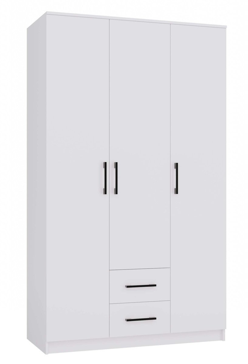 SZAFA ROMANA 120 BEZ LUSTRA 2 SZUFLADY 120CM BIEL