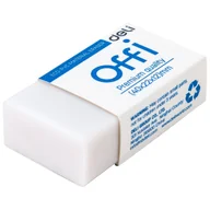 Gumki biurowe - Gumka do ścierania Deli Offi H03010 Biała, Precyzyjna, Wydajna, Mała - miniaturka - grafika 1