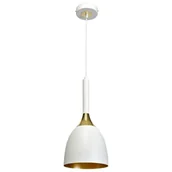 Lampy sufitowe - Milagro Lampa wisząca CLARK WHITE/GOLD 1xE27 MLP6219 - miniaturka - grafika 1