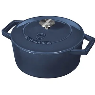 GARNEK ŻELIWNY 24cm 4,35L BERLINGER HAUS BH-6522 - Garnki - miniaturka - grafika 1