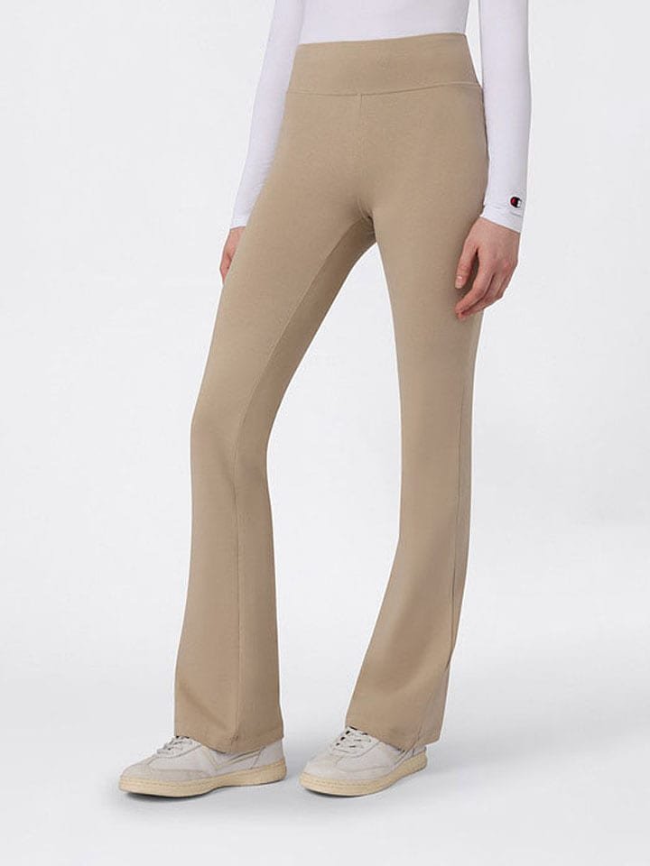 Champion Legginsy w kolorze beżowym