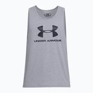 Koszulka treningowa męska Under Armour Sportstyle Logo Tank - Koszulki sportowe męskie - miniaturka - grafika 1