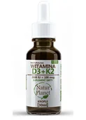 Witaminy i minerały - NATUR PLANET NATUR PLANET Witamina D3 + K2MK7 FORTE 30 ml - miniaturka - grafika 1