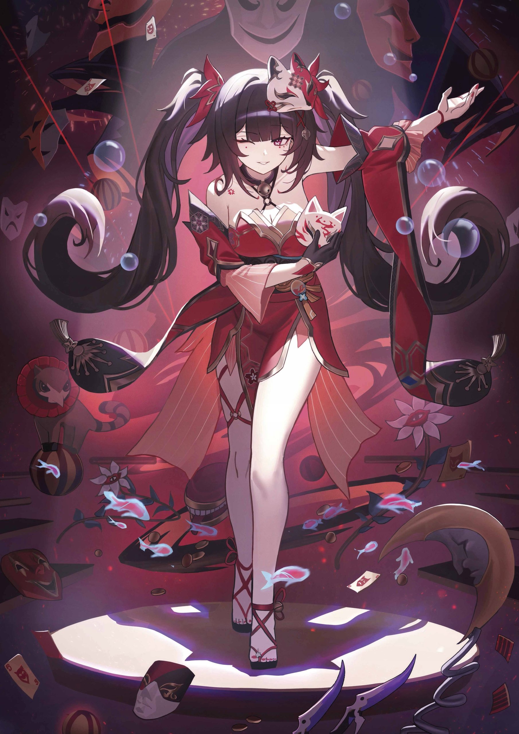 Plakat A3 Honkai Star Rail Hsr Anime Gra Sparkle