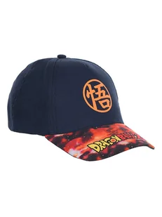 Dragon Ball Z Czapka "Dragon ball Z" w kolorze granatowym ze wzorem - Czapki damskie - miniaturka - grafika 1