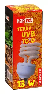 Żarówka Terra UVB Happet 10.0/13W - Akcesoria do terrarium - miniaturka - grafika 1