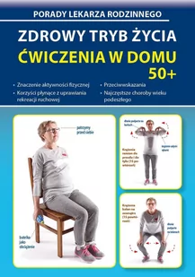 Zdrowy tryb życia. Ćwiczenia w domu 50+ - E-booki - poradniki - miniaturka - grafika 1