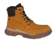 Kozaki damskie - TOM TAILOR Męskie 6380010006 modne kozaki, piaskowy, 42 EU - miniaturka - grafika 1