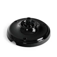 Akcesoria do oświetlenia - Ceramiczna osłonka sufitowa w kolorze czarnym - jednokablowa Kolorowe Kable - miniaturka - grafika 1