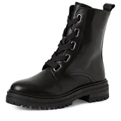 Kozaki damskie - Marco Tozzi Damskie 2-25287-45 modne kozaki, czarne, 39 EU, czarny, 39 EU - miniaturka - grafika 1