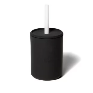Avanchy La Petite Silikonowy Kubeczek Dla Dziecka 6M+ Black - Miseczki i talerzyki dla dzieci - miniaturka - grafika 1