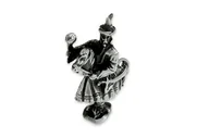 Figurki dekoracyjne - Figurka Krakowski Lajkonik Kolor Stalowy - miniaturka - grafika 1
