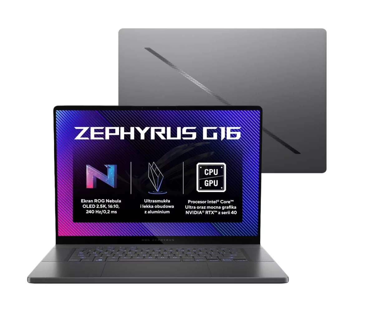 ASUS ROG Zephyrus G16 GU605MY Ultra 9-185H/32GB/2TB/RTX4090/W11P 240Hz OLED