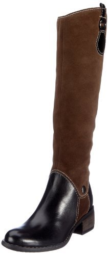 Centro 970429 kozaki damskie, brązowy - Braun Schwarz Braun - 39 EU