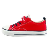 Buty dla dziewczynek - Buty Lee Cooper Jr LCW-25-34-3575K czerwone - miniaturka - grafika 1