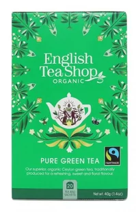 English Tea Shop English Tea Shop, Herbata Pure Green Tea, 20 saszetek 680275029151 - Herbata - miniaturka - grafika 1