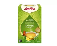 Herbata - Yogi Tea HERBATA BIAŁA DLA ZMYSŁÓW NATURALNA ENERGIA Z ZIOŁAMI, OLEJKIEM Z CYTRYNY I Z BERGAMOTKI (FOR THE SENSES NATURAL ENERGY) BIO (17 x 2 g) 34 g - BP-4012824405776 - miniaturka - grafika 1