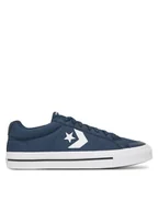 Trampki damskie - Converse Tenisówki Sport Casual A12528C Granatowy - miniaturka - grafika 1