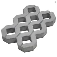 Kostki brukowe i krawężniki - Płyta ażurowa MEBA 40 x 60 x 8 cm szary - miniaturka - grafika 1