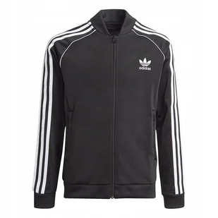 Bluza Dziecięca adidas GN8451 Sst Track Czarna 176 - Bluzy dla dziewczynek - miniaturka - grafika 1