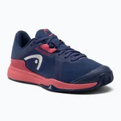Buty sportowe damskie - Buty do tenisa damskie HEAD Sprint Team 3.5 dark blue/azalea - miniaturka - grafika 1