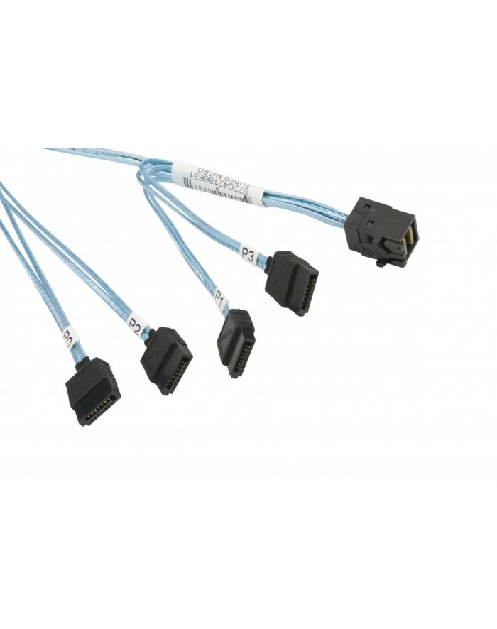 SUPERMICRO SUPERMICRO INT. MSAS HD TO 4 SATA 13/13/23/23CM CABLE CBL-SAST-0703 CBLSAST0703