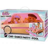 Akcesoria dla lalek - MGA LOL Surprise Samochód Party Cruiser 3w1 118305 118305 - miniaturka - grafika 1
