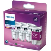 Halogeny - Philips Żarówka LED 929001218256 4.6W GU10 3 szt.) 929001218256 - miniaturka - grafika 1