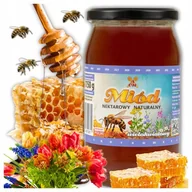 Miód - Miód Wielokwiatowy Naturalny z Pasieki Świeży Polski 2024 1150G dla Rodziny - miniaturka - grafika 1