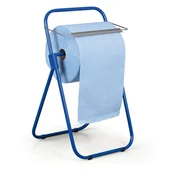 Wyposażenie lokali gastronomicznych - Merida Stojak na przemysłowe czyściwa w rolach niebieski, ST1N - miniaturka - grafika 1